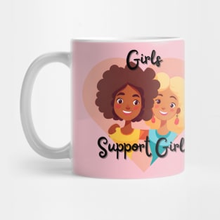 Girls Support Girls Mug